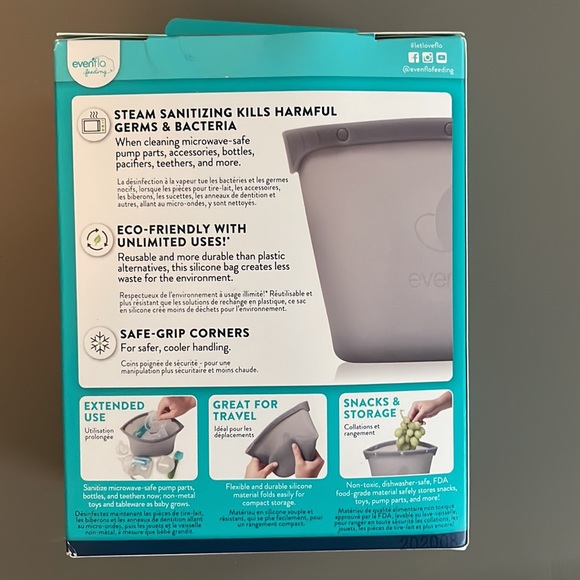 Silicone Steam Sanitizing Bag - Picture 2 of 4